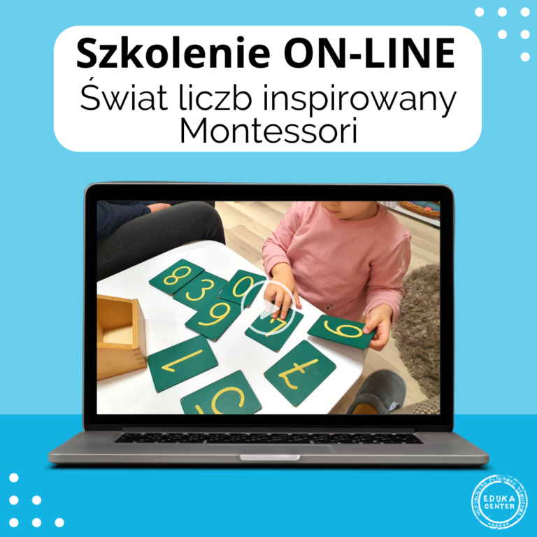 Świat liczb inspirowany Montessori