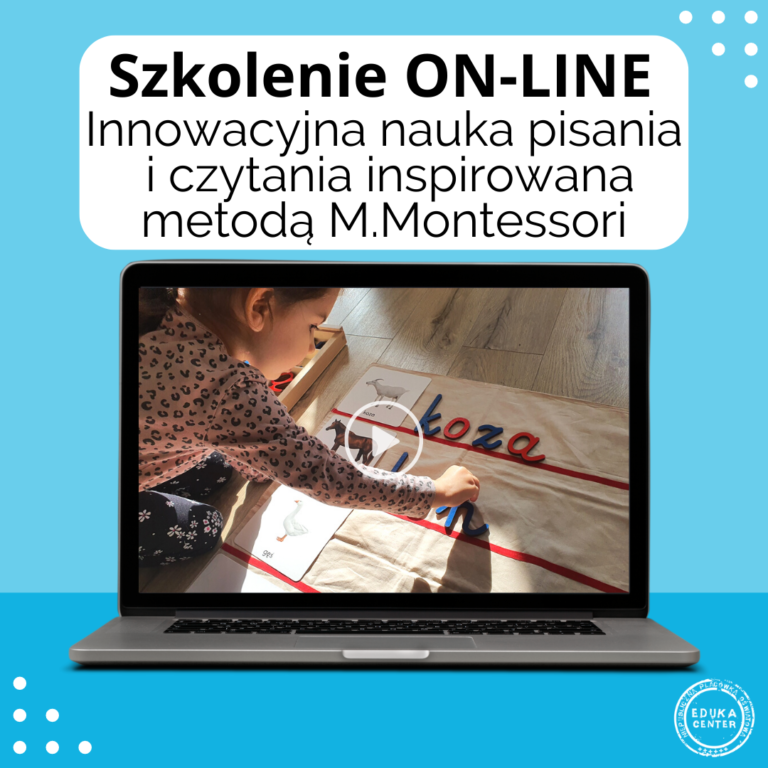 Innowacyjna nauka pisania i czytania inspirowana metodą M.Montessori
