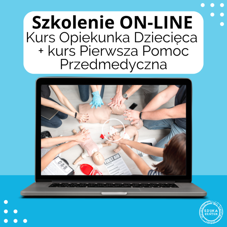 Kurs Opiekunka Dziecięca + kurs Pierwsza Pomoc Przedmedyczna