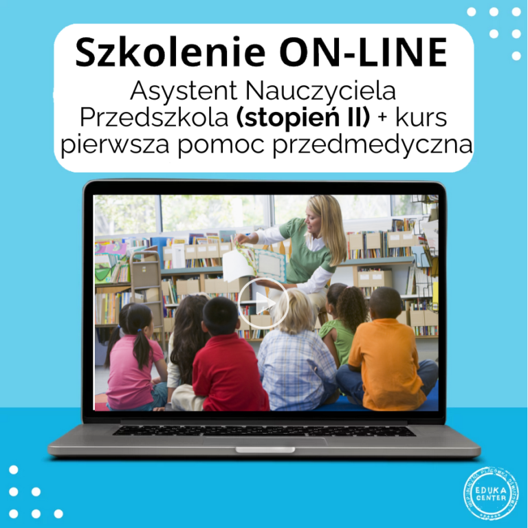 Asystent Nauczyciela Przedszkola – stopień II + pierwsza pomoc przedmedyczna