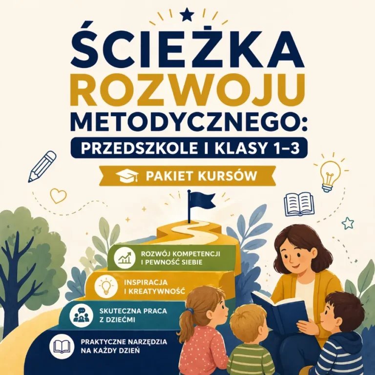 Ścieżka 4: Rozwoju Metodycznego – Przedszkole i klasy 1–3