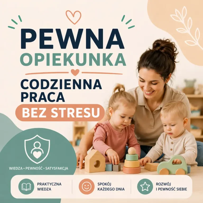 Ścieżka 2: Pewna opiekunka – codzienna praca bez stresu
