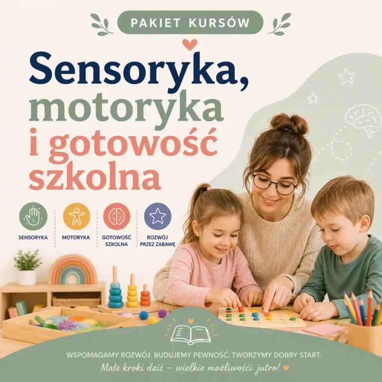 Ścieżka 5: Sensoryka, motoryka i gotowość szkolna