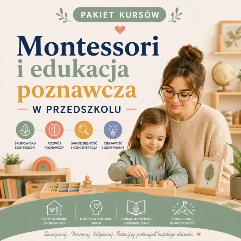 Ścieżka 6: Montessori i edukacja poznawcza w przedszkolu