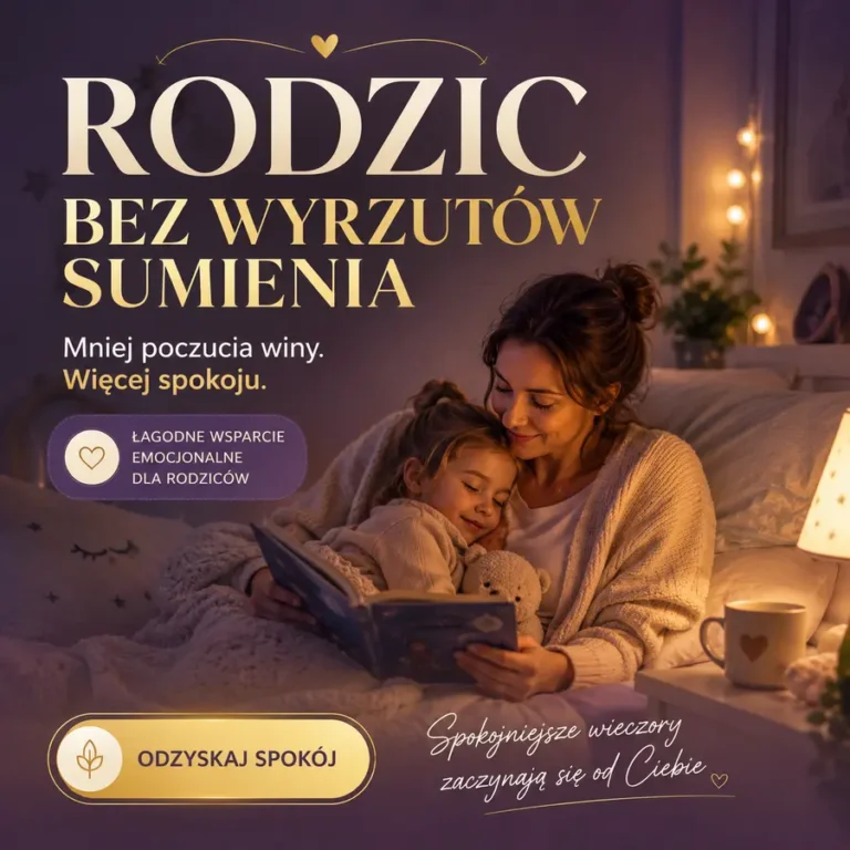 Rodzic bez Wyrzutów Sumienia – mniej poczucia winy, więcej spokoju