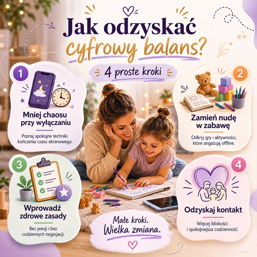 cyfrowy spokój – mniej walk o ekran, więcej prawdziwej bliskości