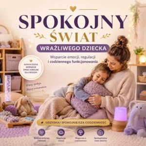 spokojny Świat wrażliwego dziecka – wsparcie emocji, regulacji i codziennego funkcjonowania