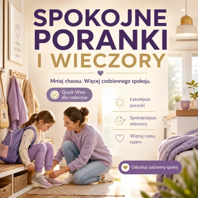 Spokojne Poranki i Wieczory – koniec codziennych walk o wszystko