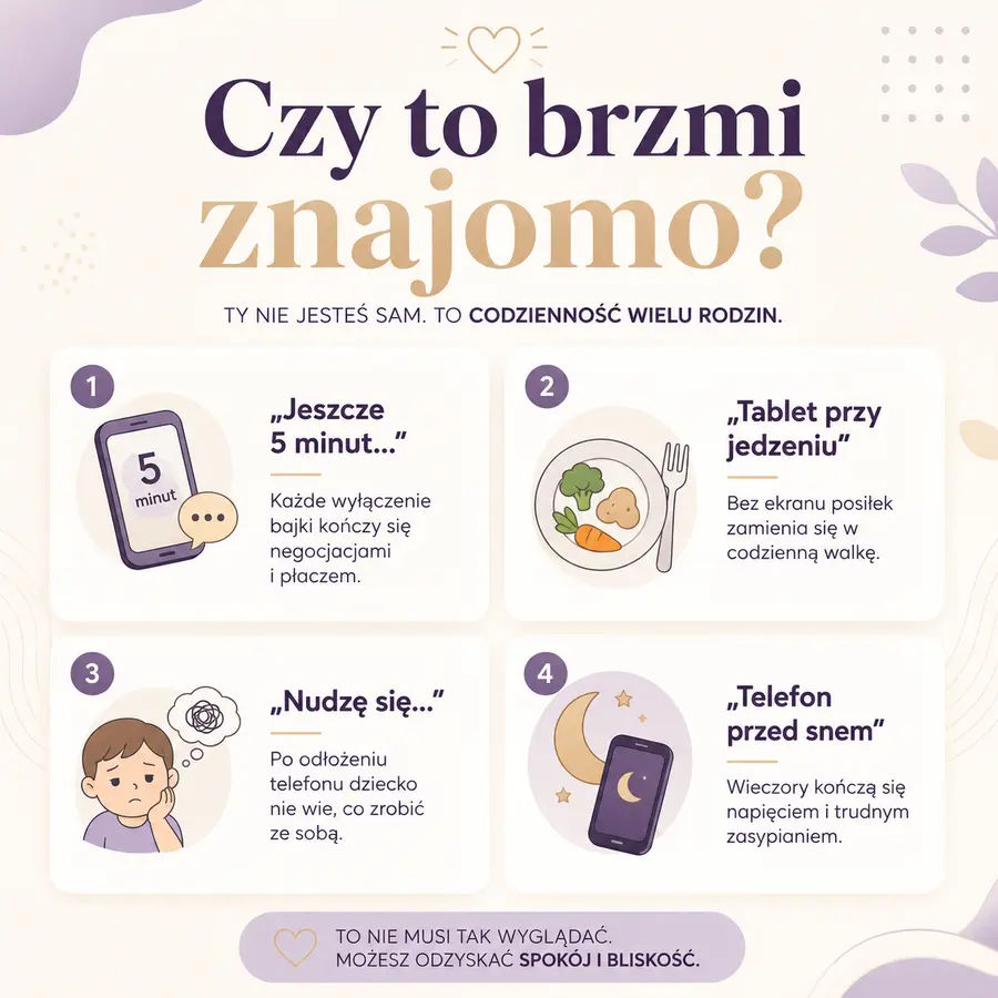 cyfrowy spokój – mniej walk o ekran, więcej prawdziwej bliskości